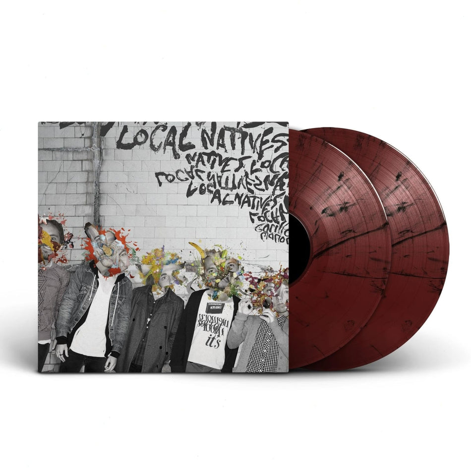 Local Natives - Gorilla Manor - (Clear Vinyl, Maroon) - [Vinyl]