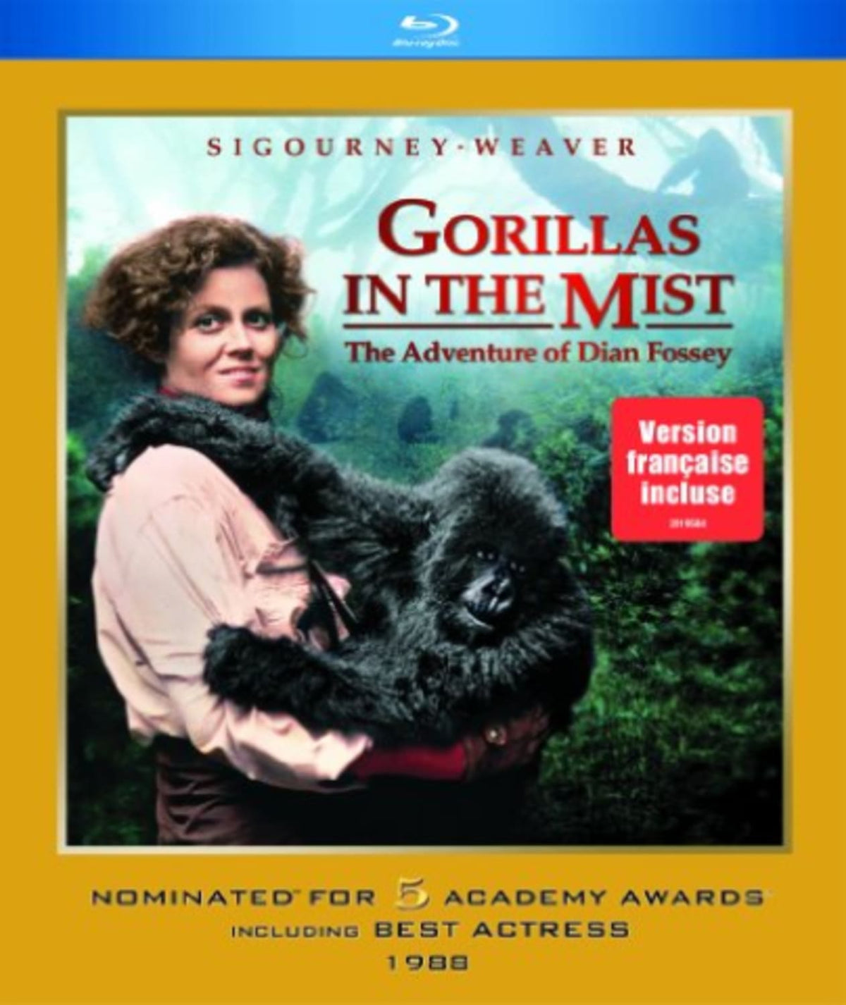 GORILLAS IN THE MIST - [Blu-ray]