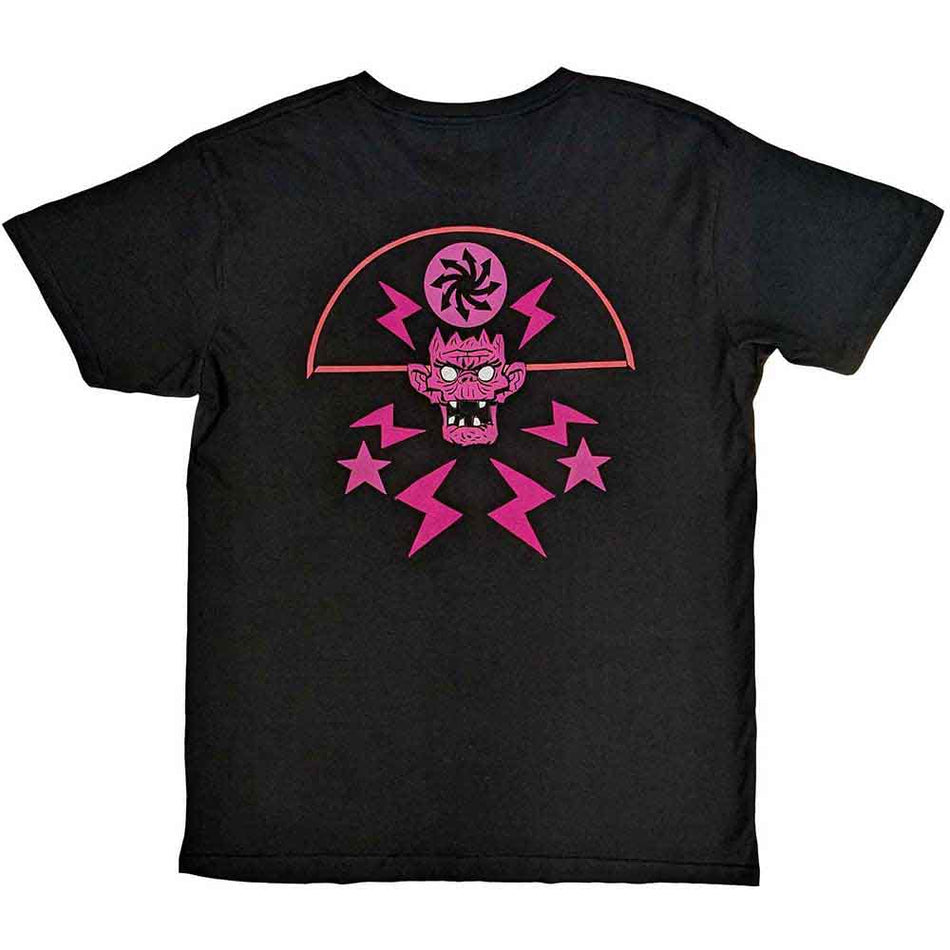 Gorillaz Unisex T-Shirt: Cult of Gorillaz (Black) (Back Print)