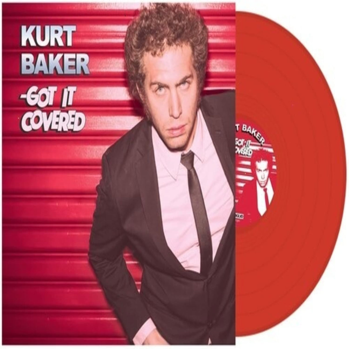 Kurt Baker - Got It Covered - (Colored Vinyl, Red) - [Vinyl]