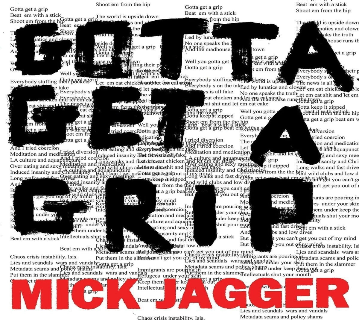 Mick Jagger - GOTTA GET A GRIP - [CD]