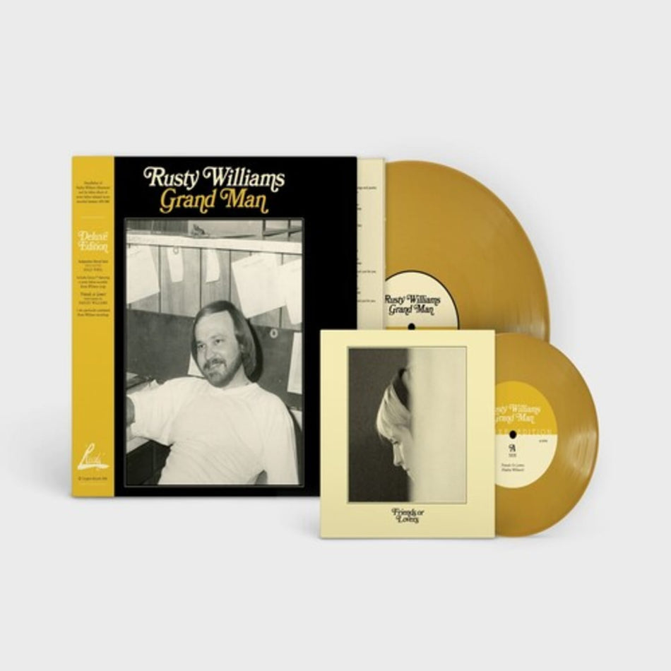 Rusty Williams - Grand Man (Deluxe Edition) (IEX) - (Colored Vinyl, Gold, Deluxe Edition, Indie Exclusive, With Bonus 7") - [Vinyl]