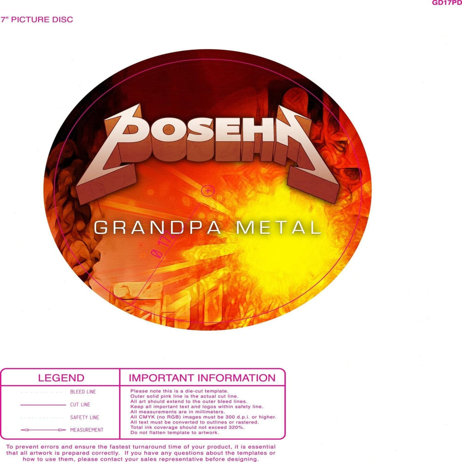 Posehn - Grandpa Metal - [Vinyl]