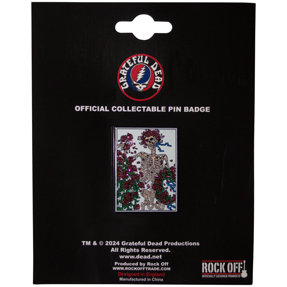 Grateful Dead Pin Badge: Bertha