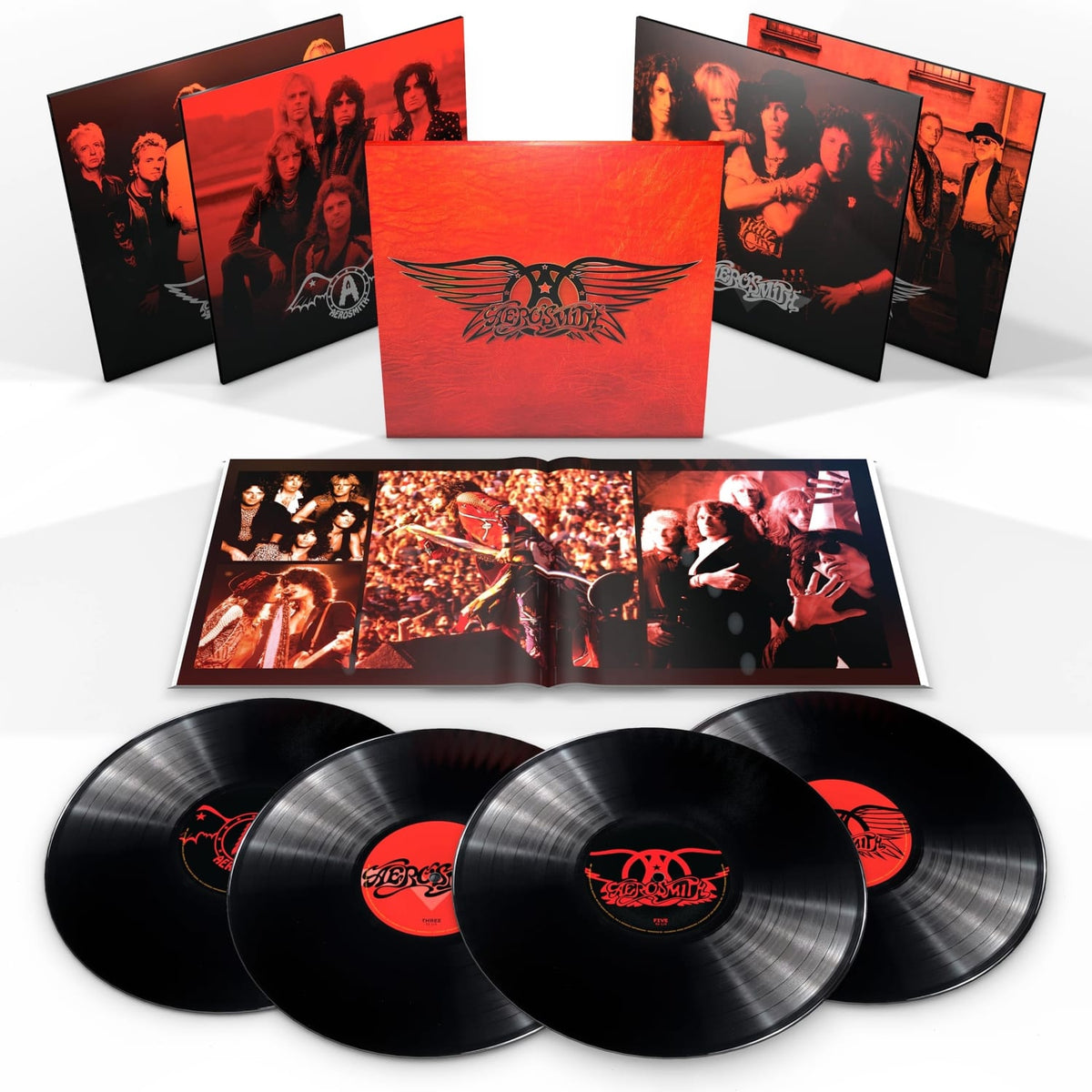 Aerosmith - Aerosmith - Greatest Hits Deluxe 4LP - (Oversize Item Split, Boxed Set) - [Vinyl]