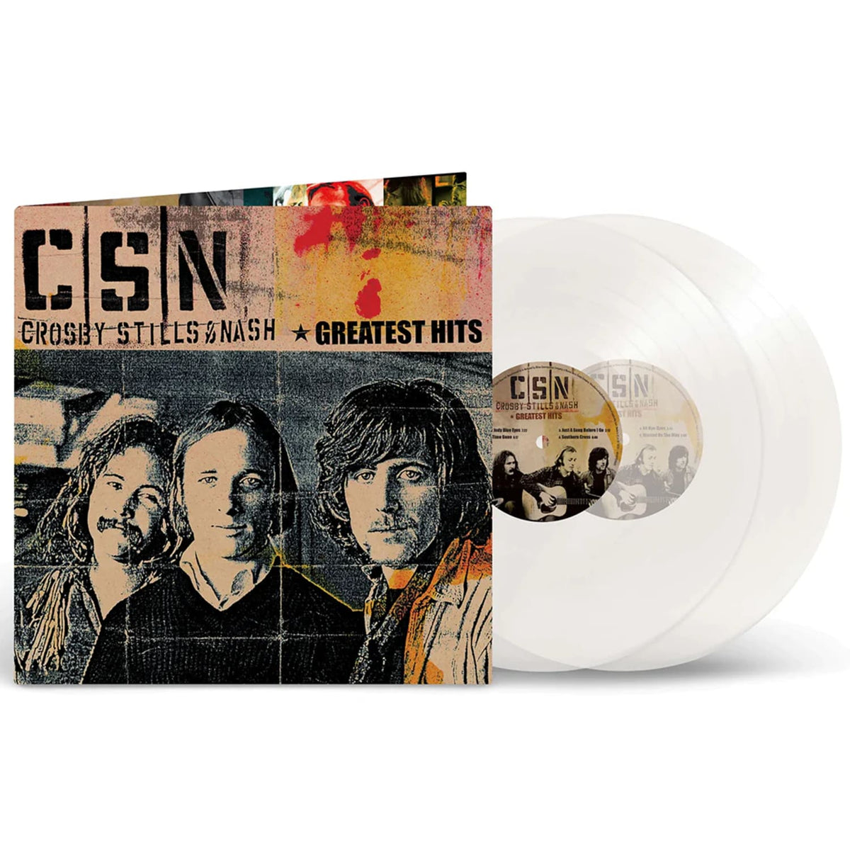 Stills Crosby & Nash - Greatest Hits - (Clear Vinyl, White) - [Vinyl]