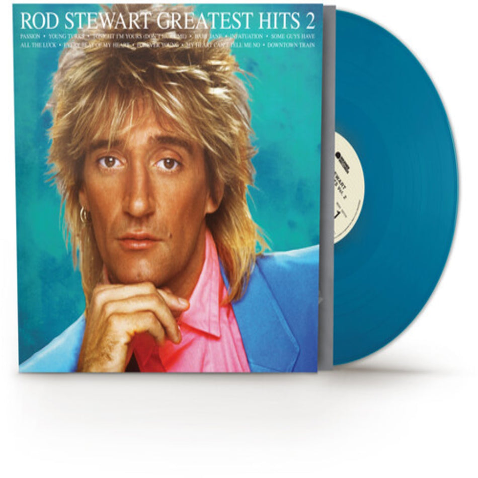 Rod Stewart - Greatest Hits Vol.2 - (Colored Vinyl, Teal, Brick & Mortar Exclusive) - [Vinyl]