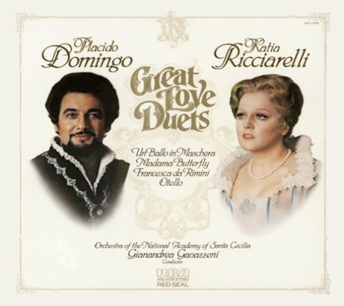 Domingo Placido - GREAT LOVE DUETS - [CD]