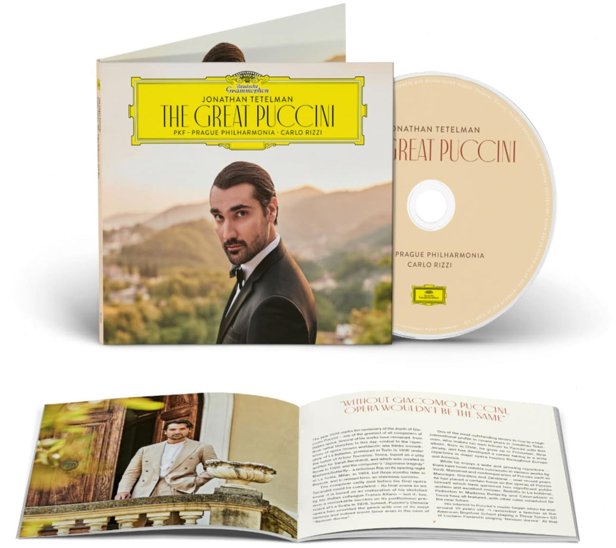 JONATHAN TETELMAN / CARLO RIZZI / PRAGUE PHILHARMO - Great Puccini - [CD]