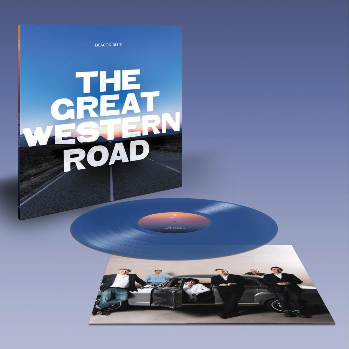 Deacon Blue - The Great Western Road - (Clear Vinyl, Blue, Slipsleeve/Digsleeve Packaging) - [Vinyl]