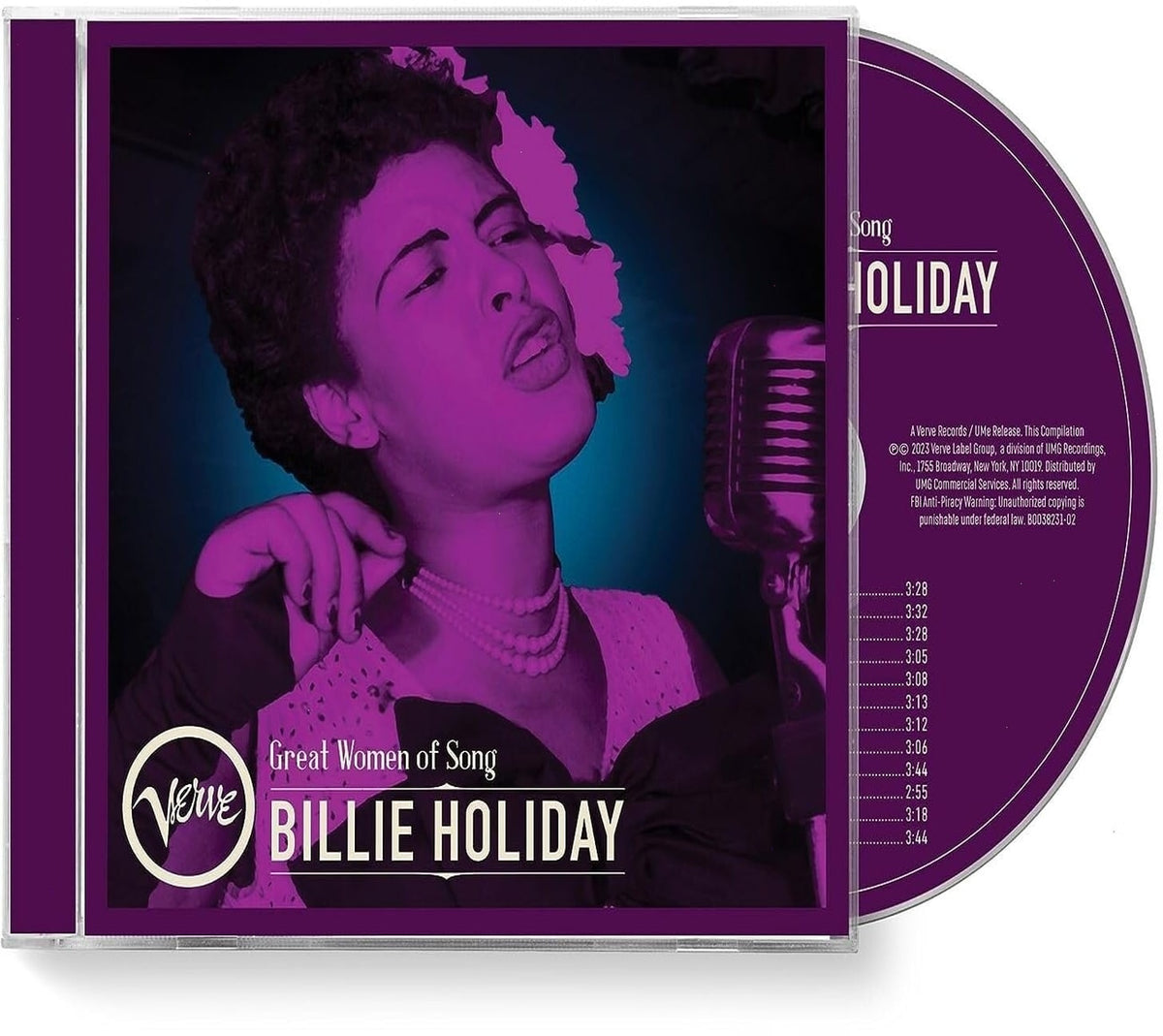 Billie Holiday - Great Women Of Song: Billie Holiday - [CD]