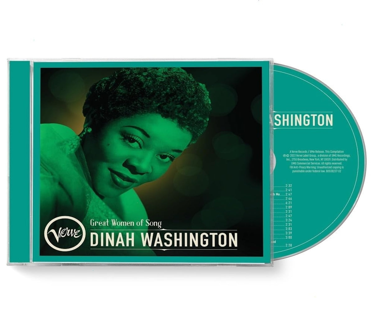 Dinah Washington - Great Women Of Song: Dinah Washington - [CD]