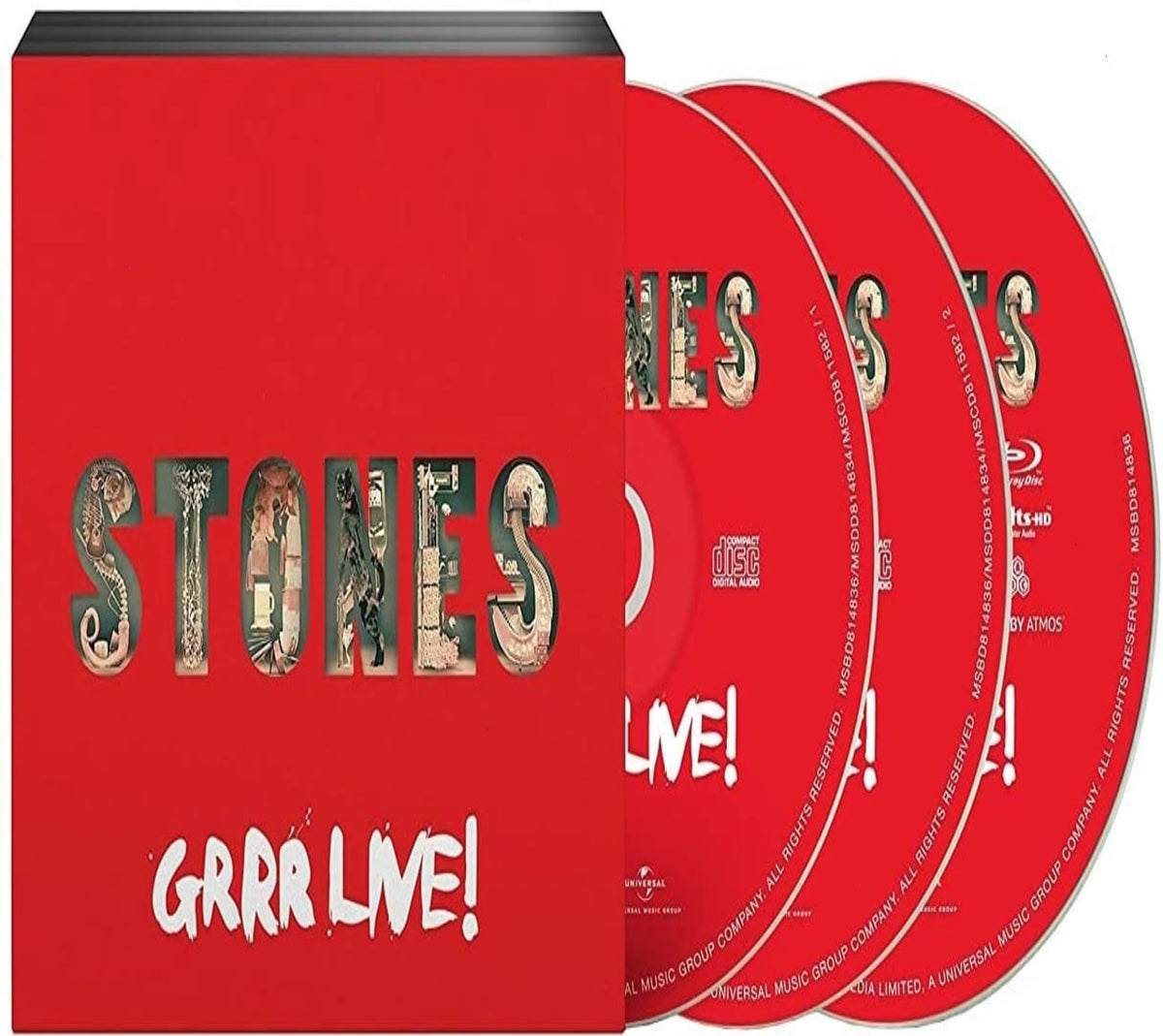 The Rolling Stones - GRRR Live! [2 / Blu-ray] - (With Blu-ray) - [CD]