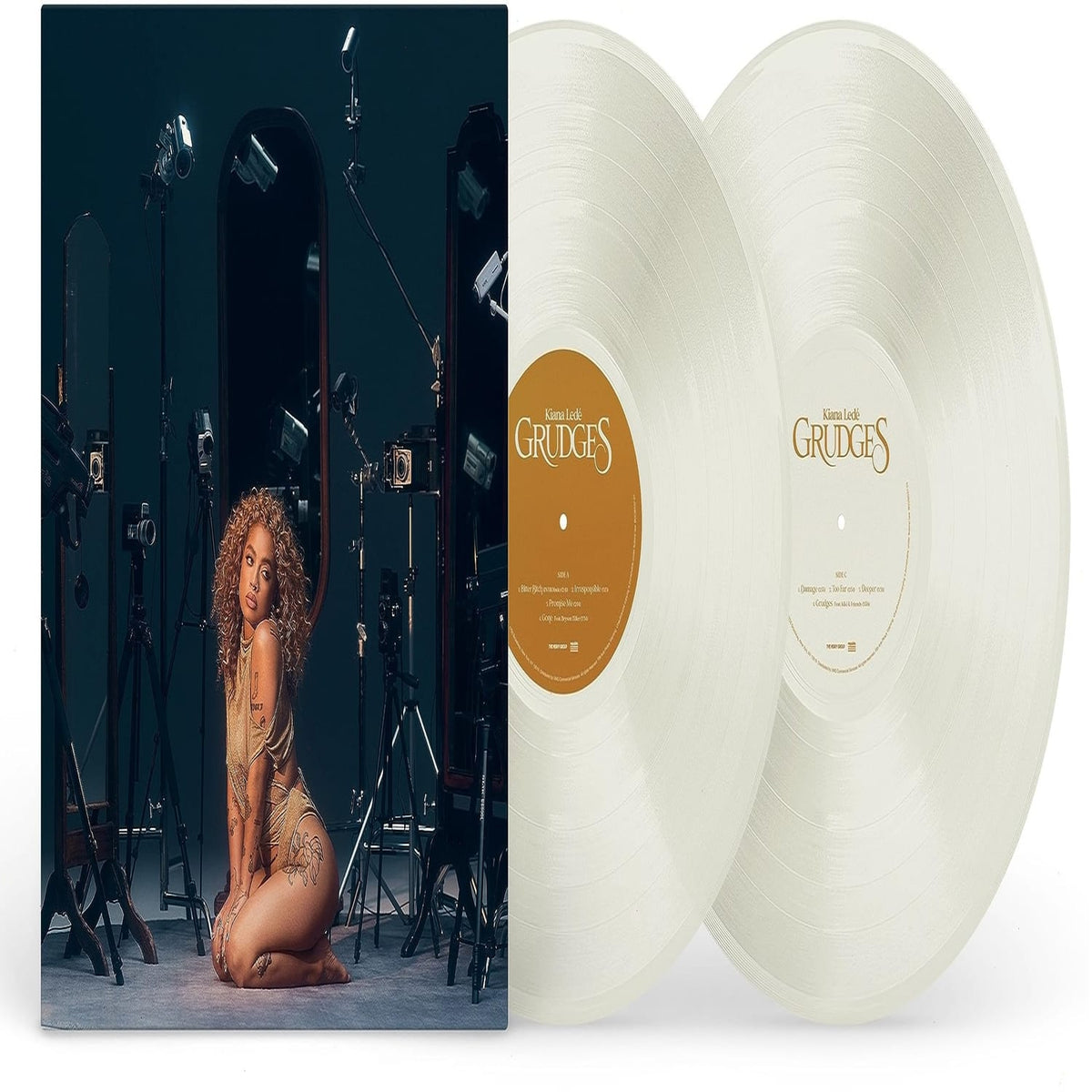Kiana Lede - Grudges [Explicit Content] - (Parental Advisory Explicit Lyrics, Clear Vinyl) - [Vinyl]