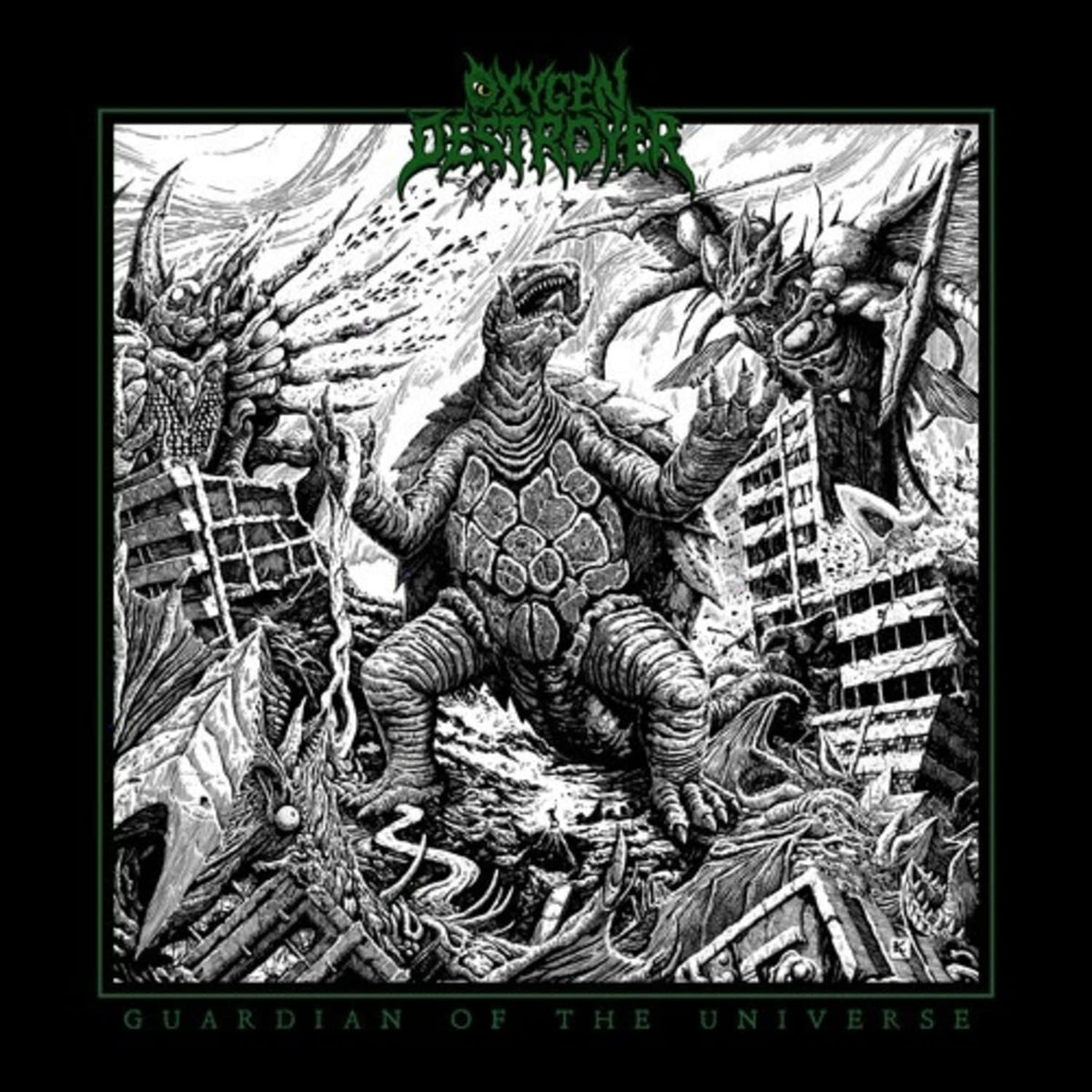 Oxygen Destroyer - Guardian Of The Universe (Green ) - (Colored , Green) - [Vinyl]