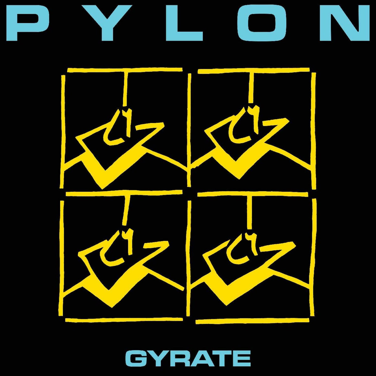 Pylon - Gyrate - (Colored , Splatter) - [Vinyl]