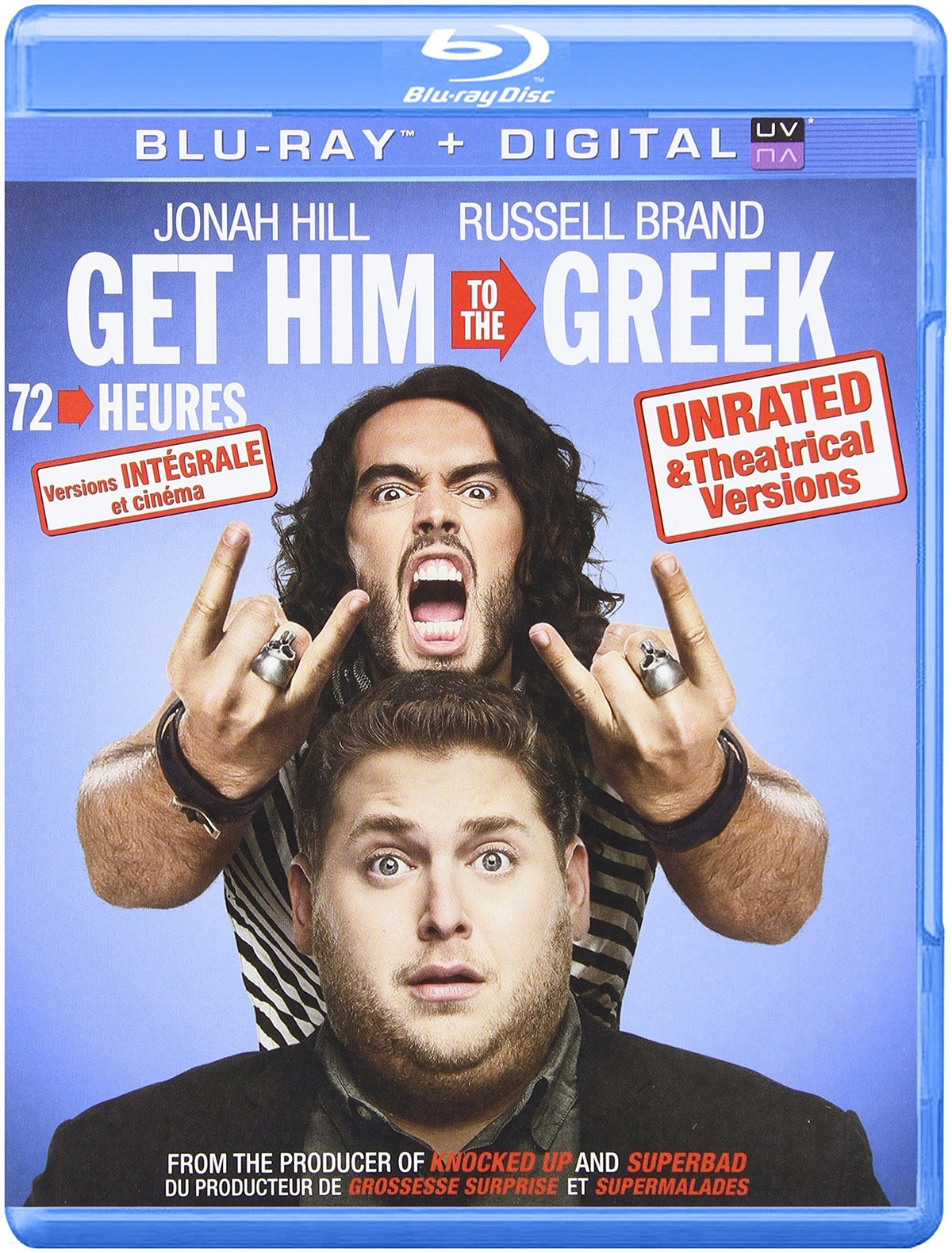 Get Him to the Greek/ 72 heures [Bilingual] - [Blu-ray]