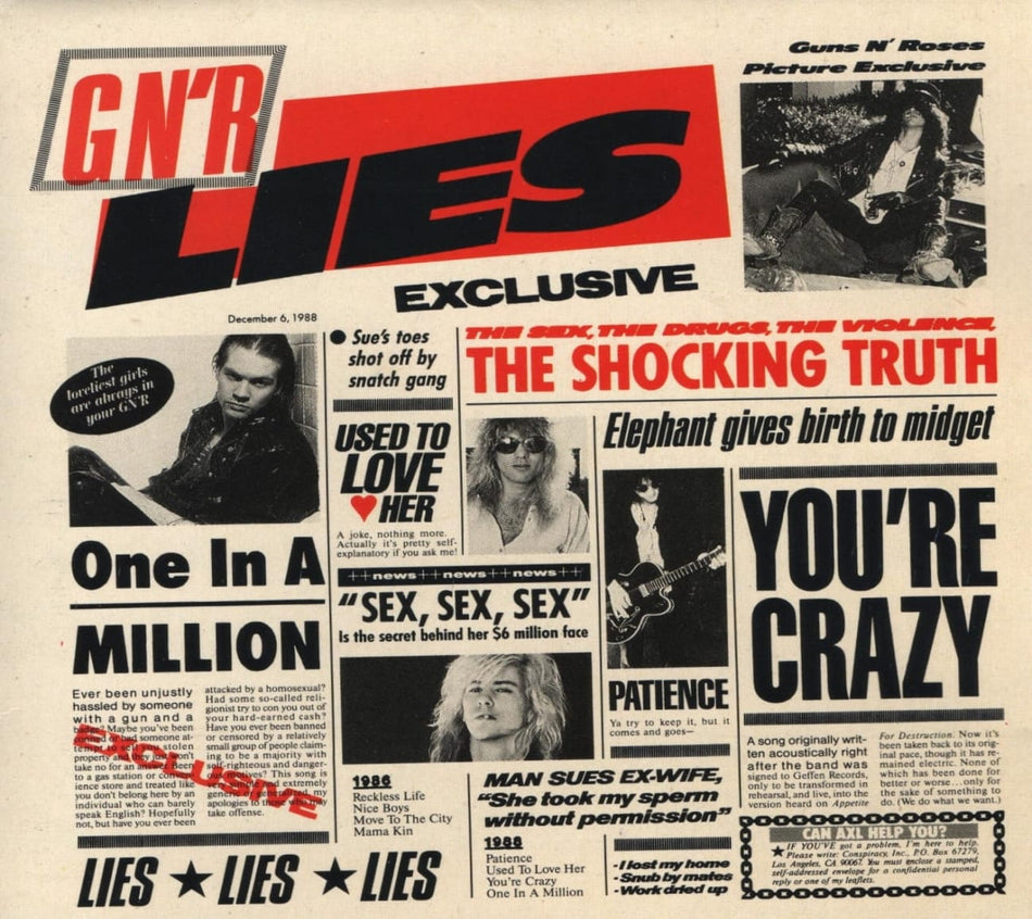 Guns N' Roses - G ' R lies - [CD]