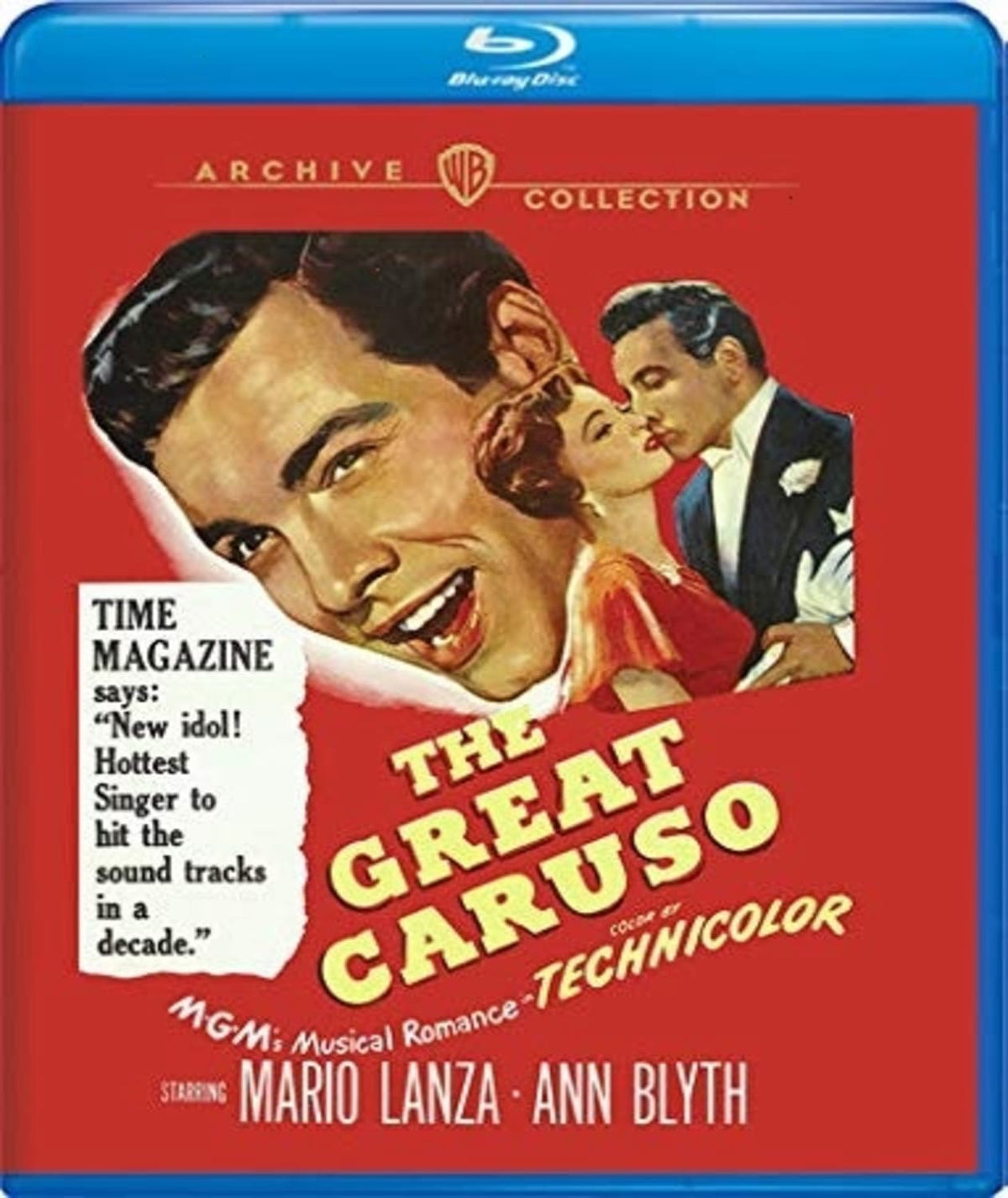 The Great Caruso - (Full Frame, Amaray Case, Subtitled) - [Blu-ray]