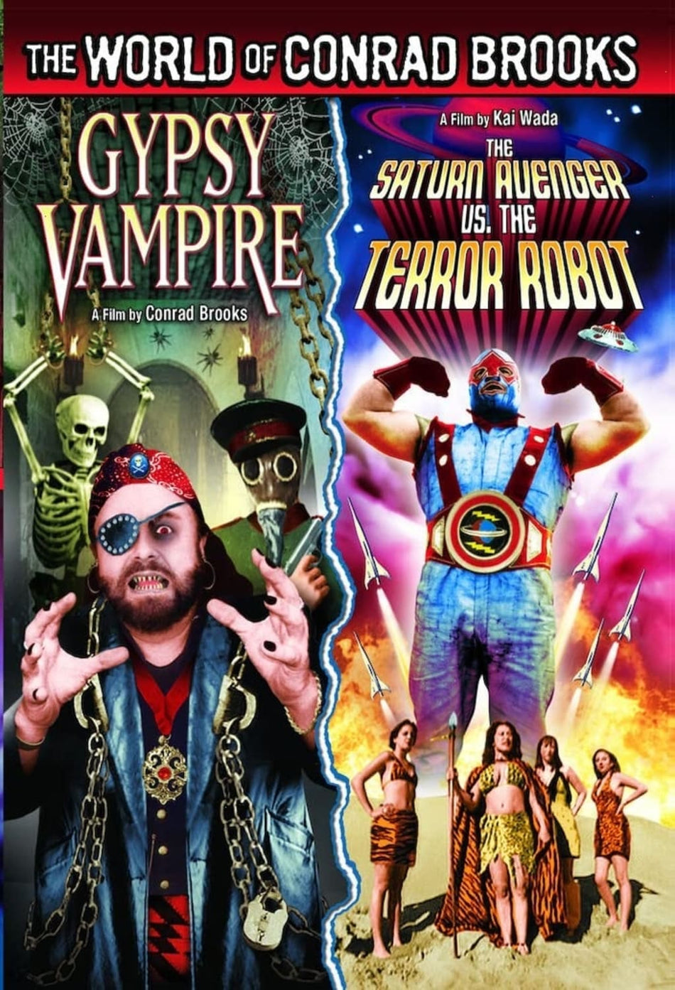 Gypsy Vampire / Saturn Avenger Vs the Terror Robot - [DVD]