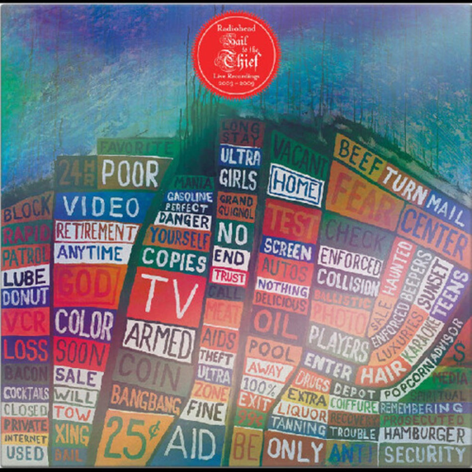 Radiohead - Hail To The Thief (Live Recordings 2003-2009) - (Indie Exclusive, Colored , Red) - [Vinyl]