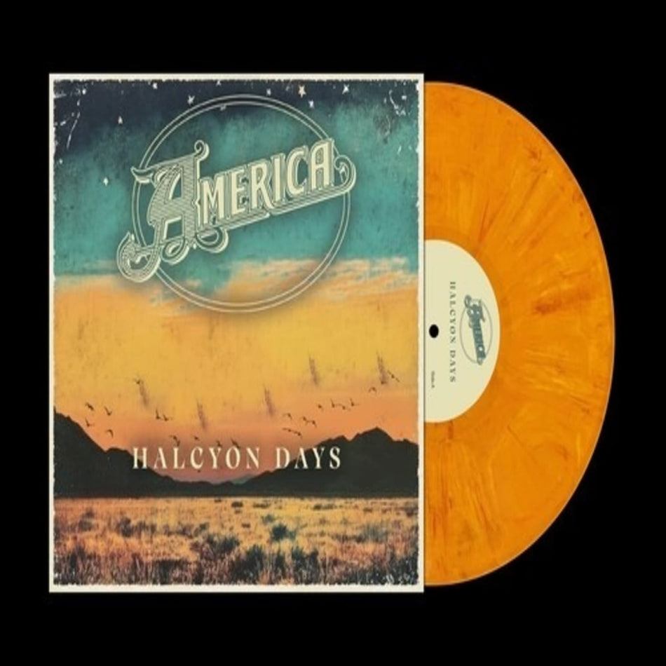 America - Halcyon Days - (Colored Vinyl, Orange) - [Vinyl]