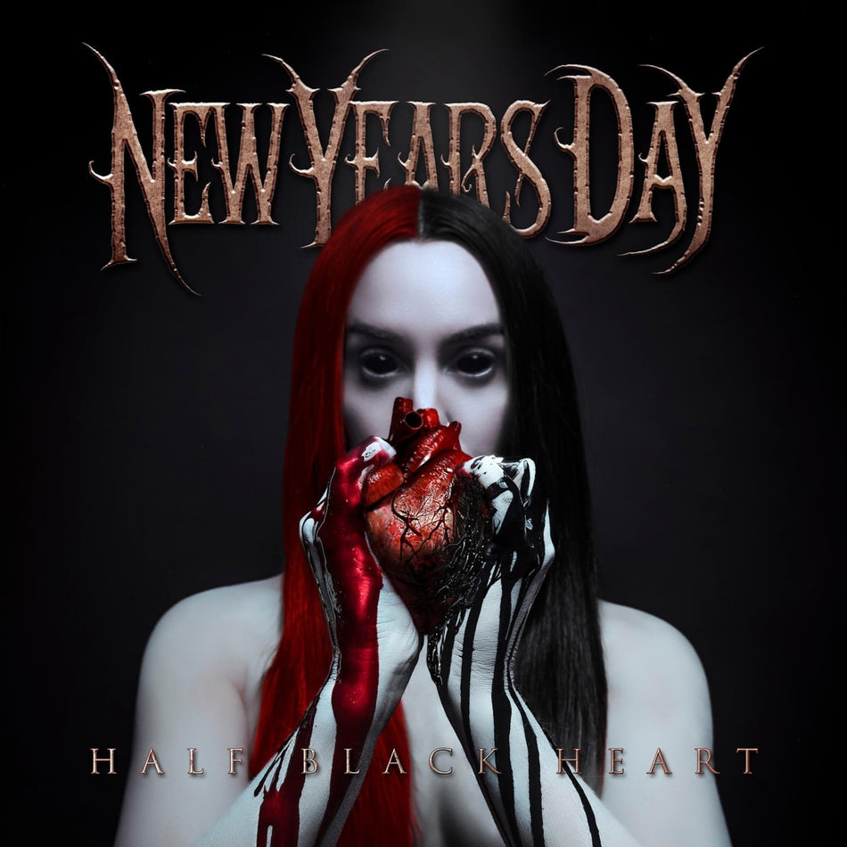 New Years Day - Half Black Heart - (Colored Vinyl, Silver) - [Vinyl]