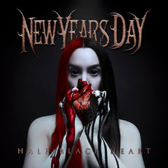 New Years Day - Half Black Heart - (Colored Vinyl, Silver) - [Vinyl]