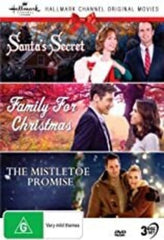 Hallmark Xmas 10: Santa's Secret (AKA Christmas At Cartwrights) / Family For Christmas / The Mistletoe Promise [NTSC/ 0] [Import] - [DVD]