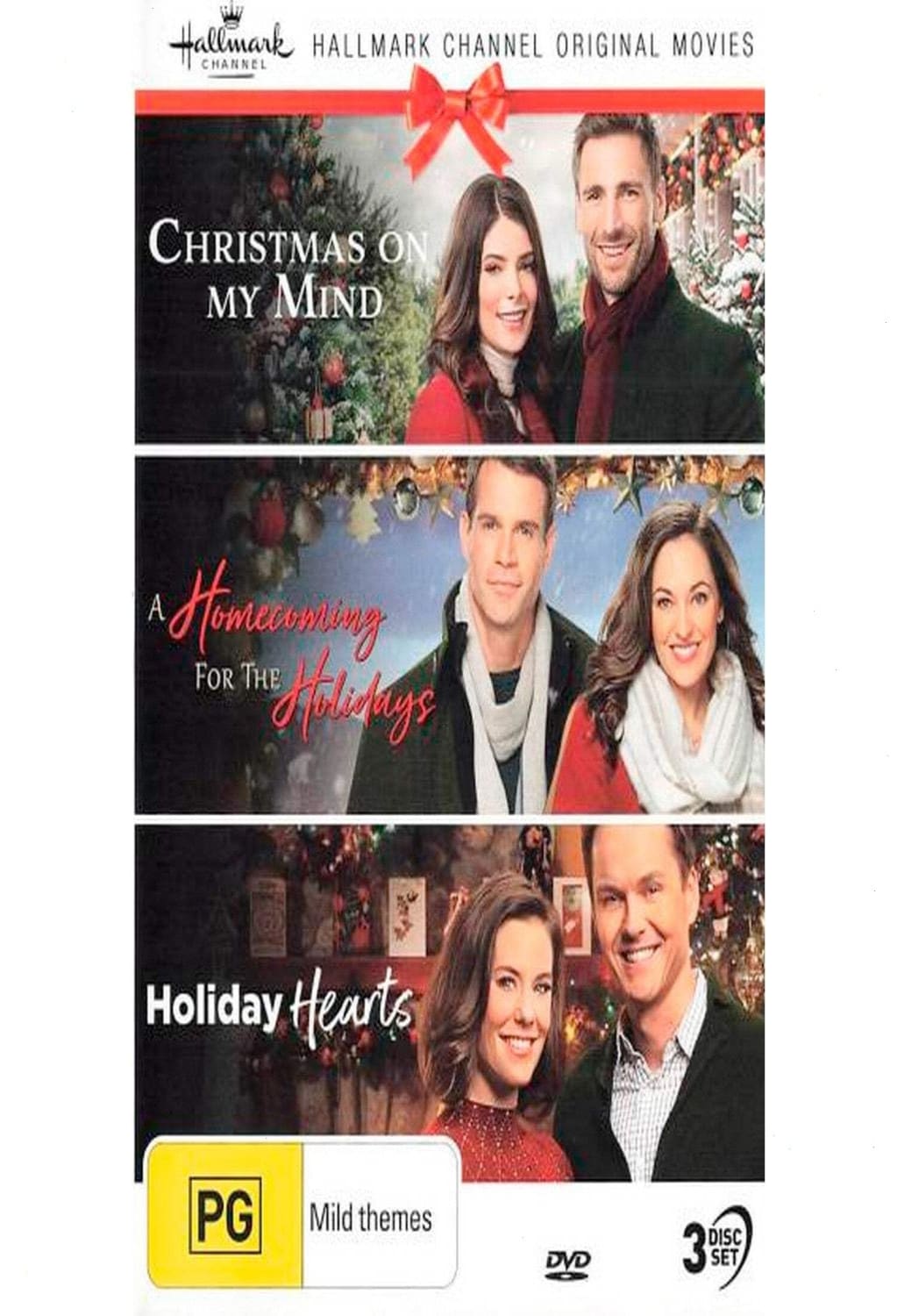 Hallmark Xmas Collection 20: Christmas On My Mind / Homecoming For The Holidays / Holiday Hearts [NTSC/ 0] - [DVD]
