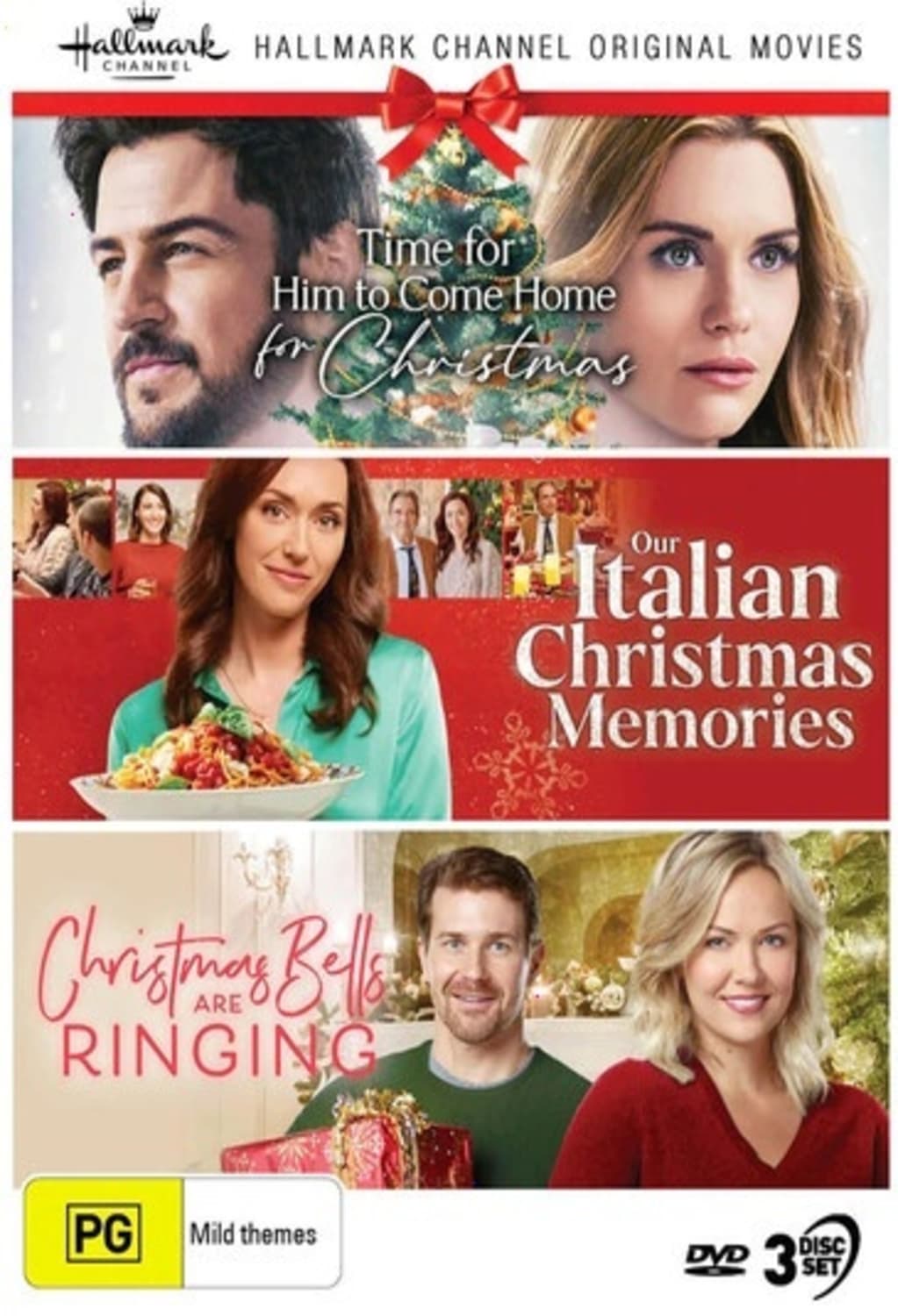 Hallmark Xmas Collection 27 (Time For Him To Come Home For Christmas / Our Italian Christmas Memories / Christmas Bells Are Ringing) - NTSC/ 0 [Import] - [DVD]