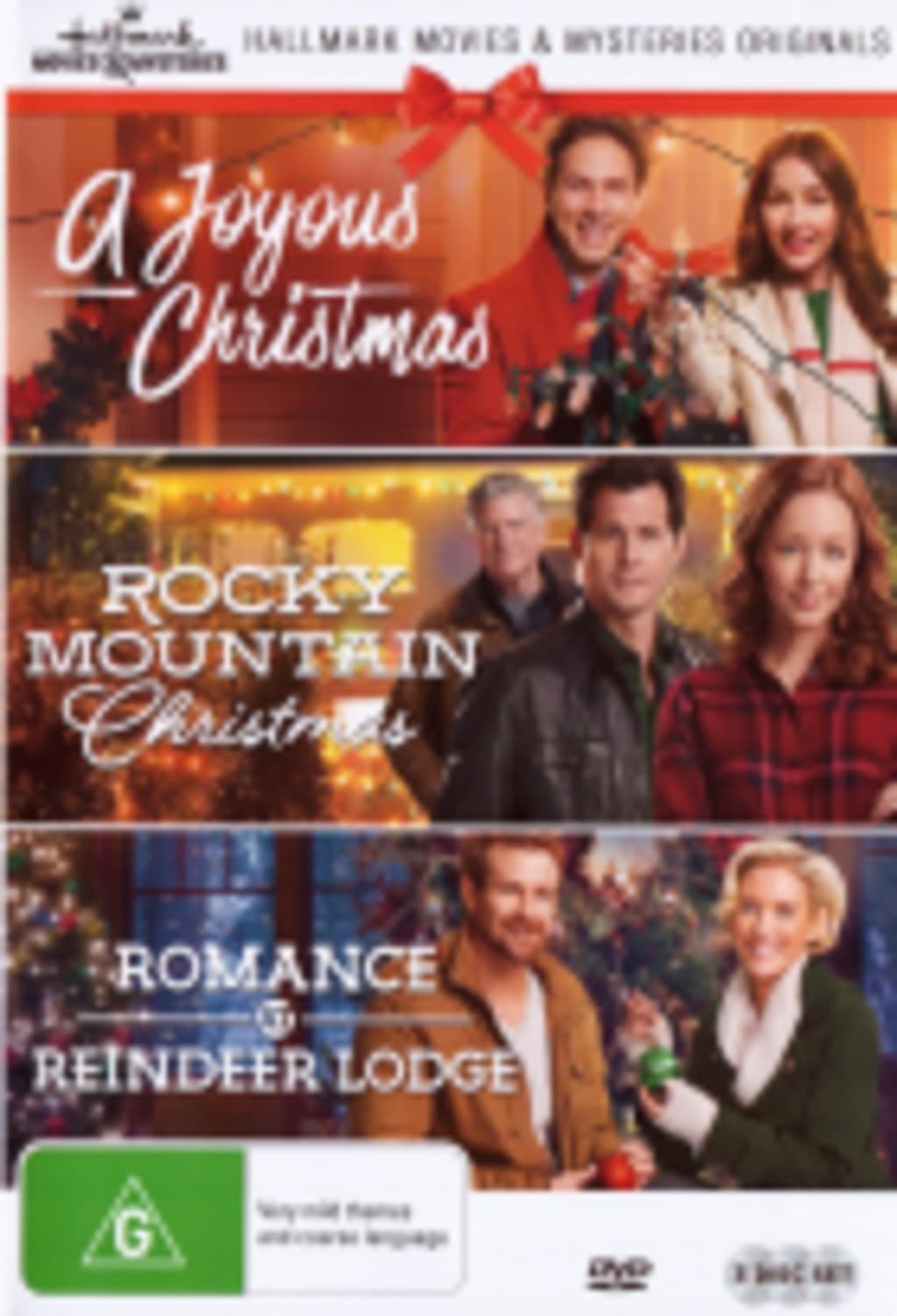 Hallmark Christmas Collection 2: A Joyous Christmas / Romance AtReindeer Lodge / Rocky Mountain Christmas [NTSC/ 0] - [DVD]