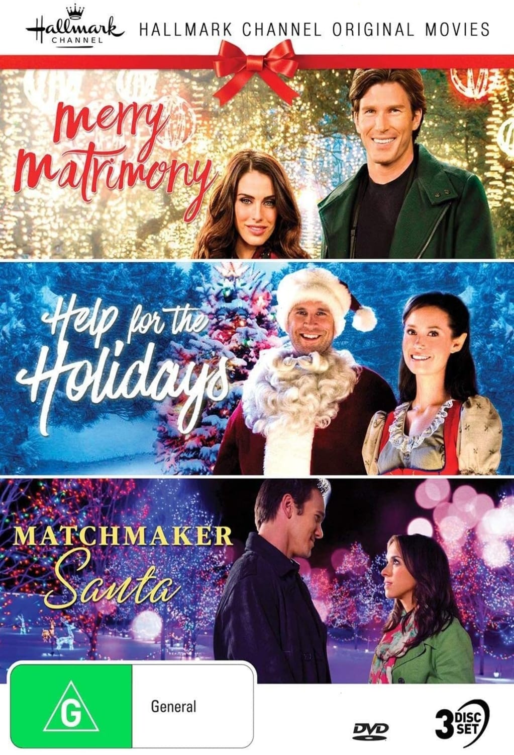 Hallmark Christmas 6 (Merry Matrimony / Help For The Holidays / Matchmaker Santa) [NTSC/ 0] - [DVD]
