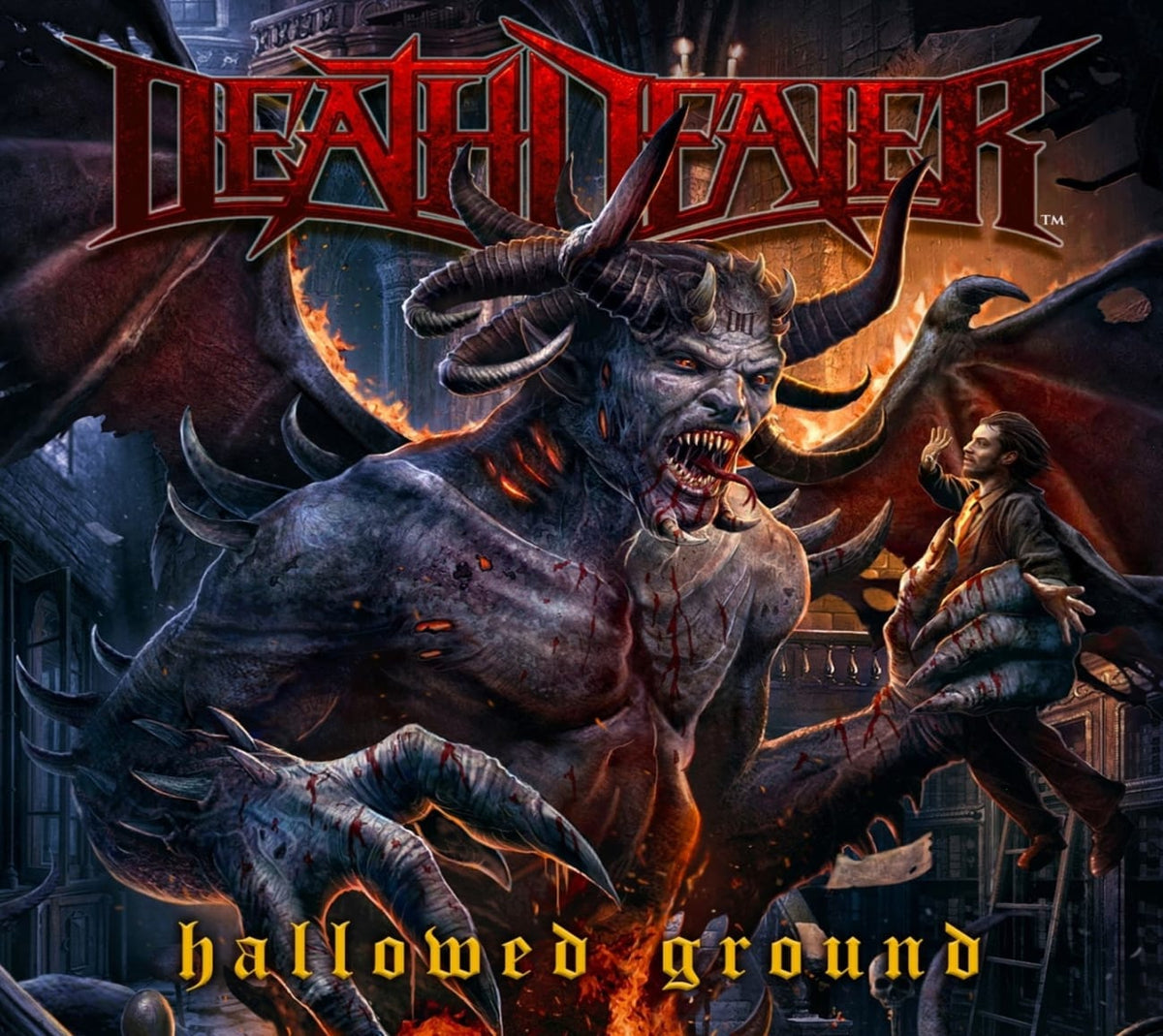 Death Dealer - HALLOWED GROUND - [CD]