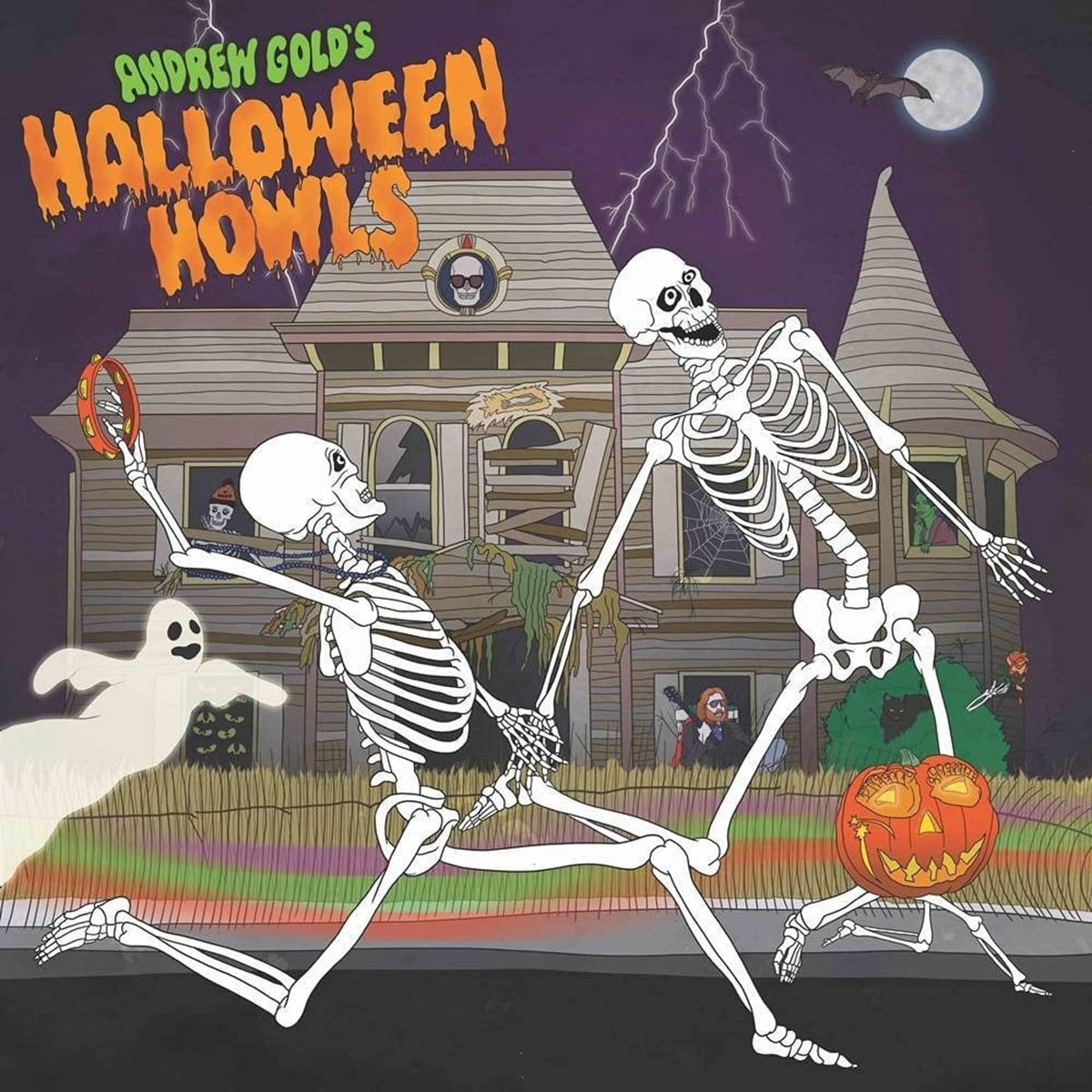 Andrew Gold - Halloween Howls: Fun & Scary Music - (Limited Edition, Colored Vinyl, Orange) - [Vinyl]