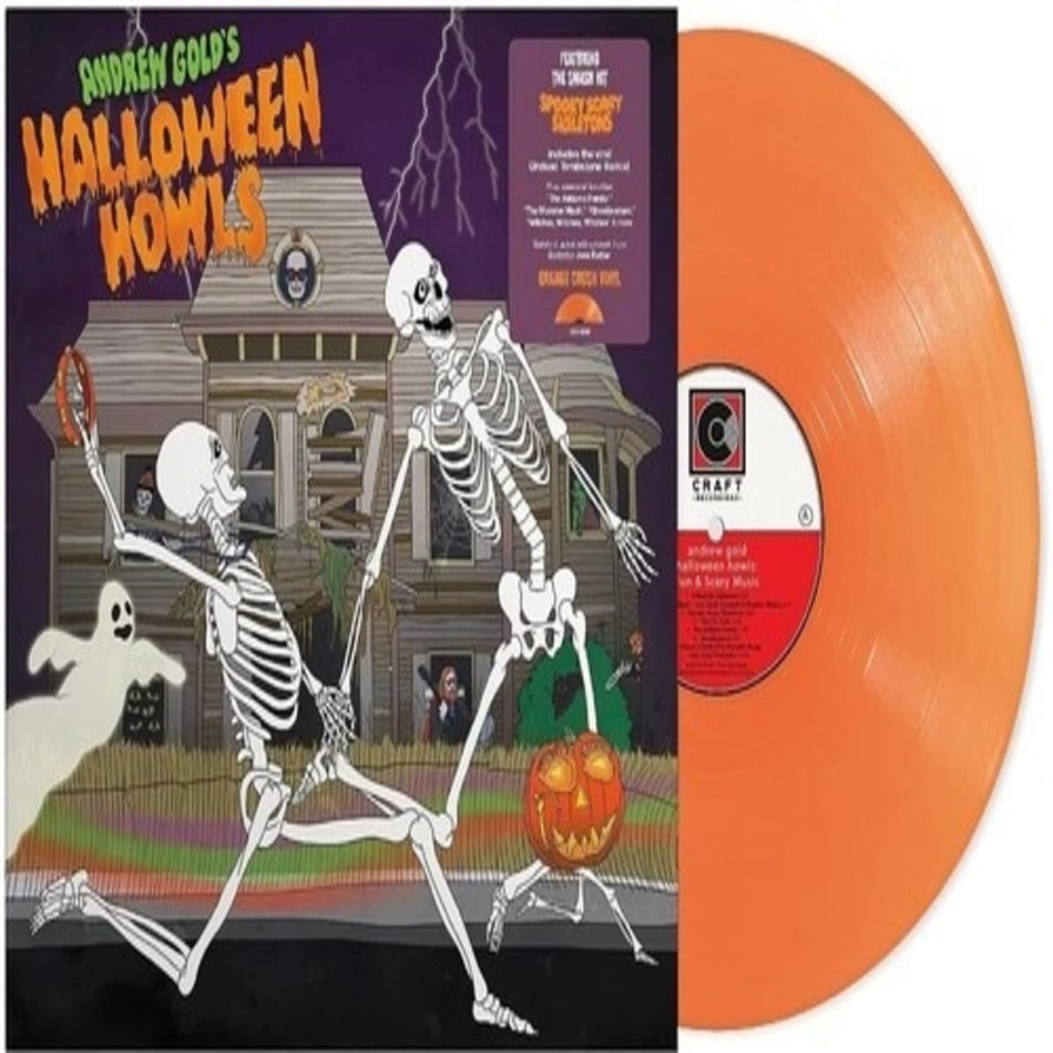 Andrew Gold - Halloween Howls: Fun & Scary Music - (Clear , Orange) - [Vinyl]