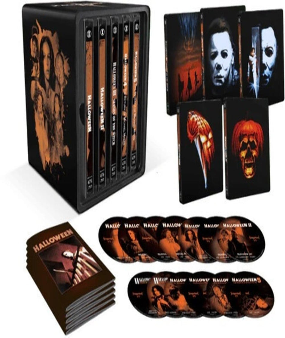 Halloween I-V (1978-1989) (Steelbook) [Import] - [4K UHD + Blu-ray]