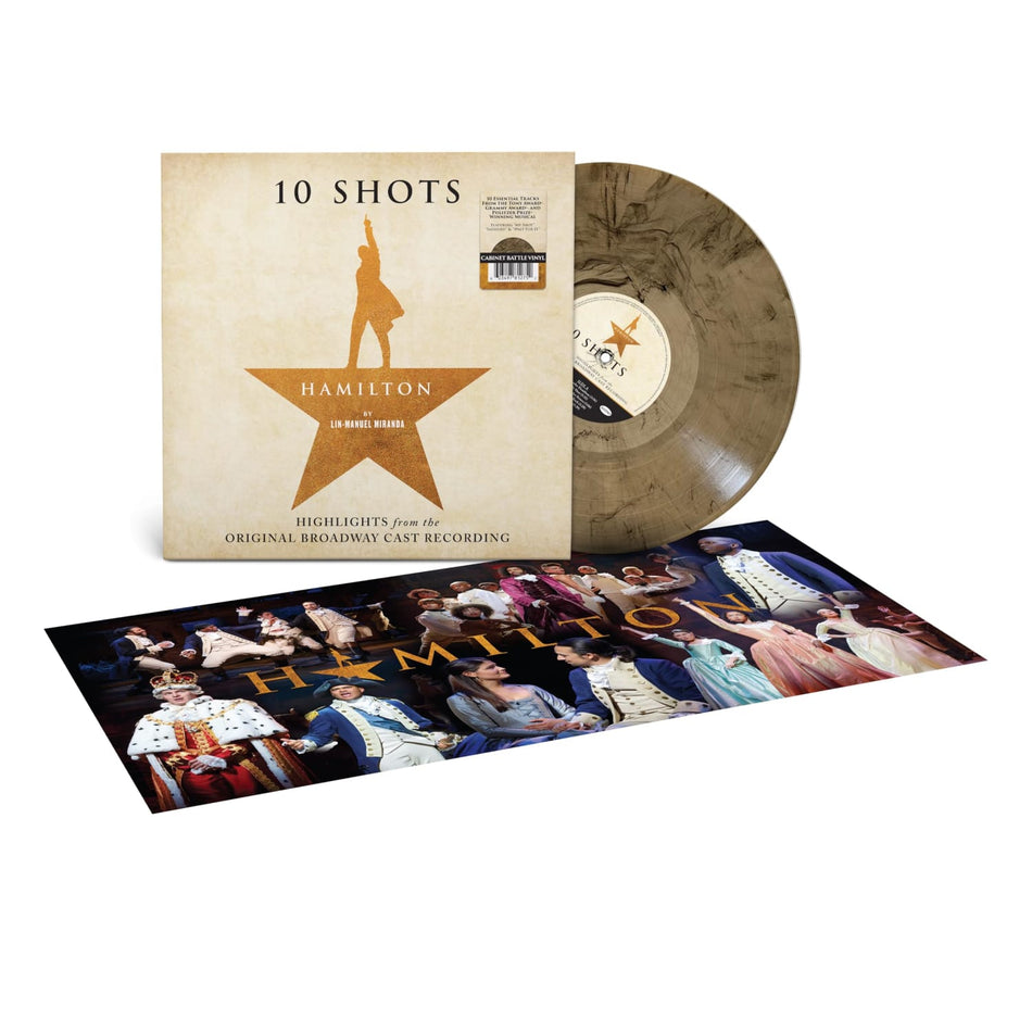 Lin-Manuel Miranda - Hamilton: 10 Shots (Highlights From The Original Broadway Cast Recording)(Cabinet's Battle ) - (Colored , Tan, Smoke) - [Vinyl]