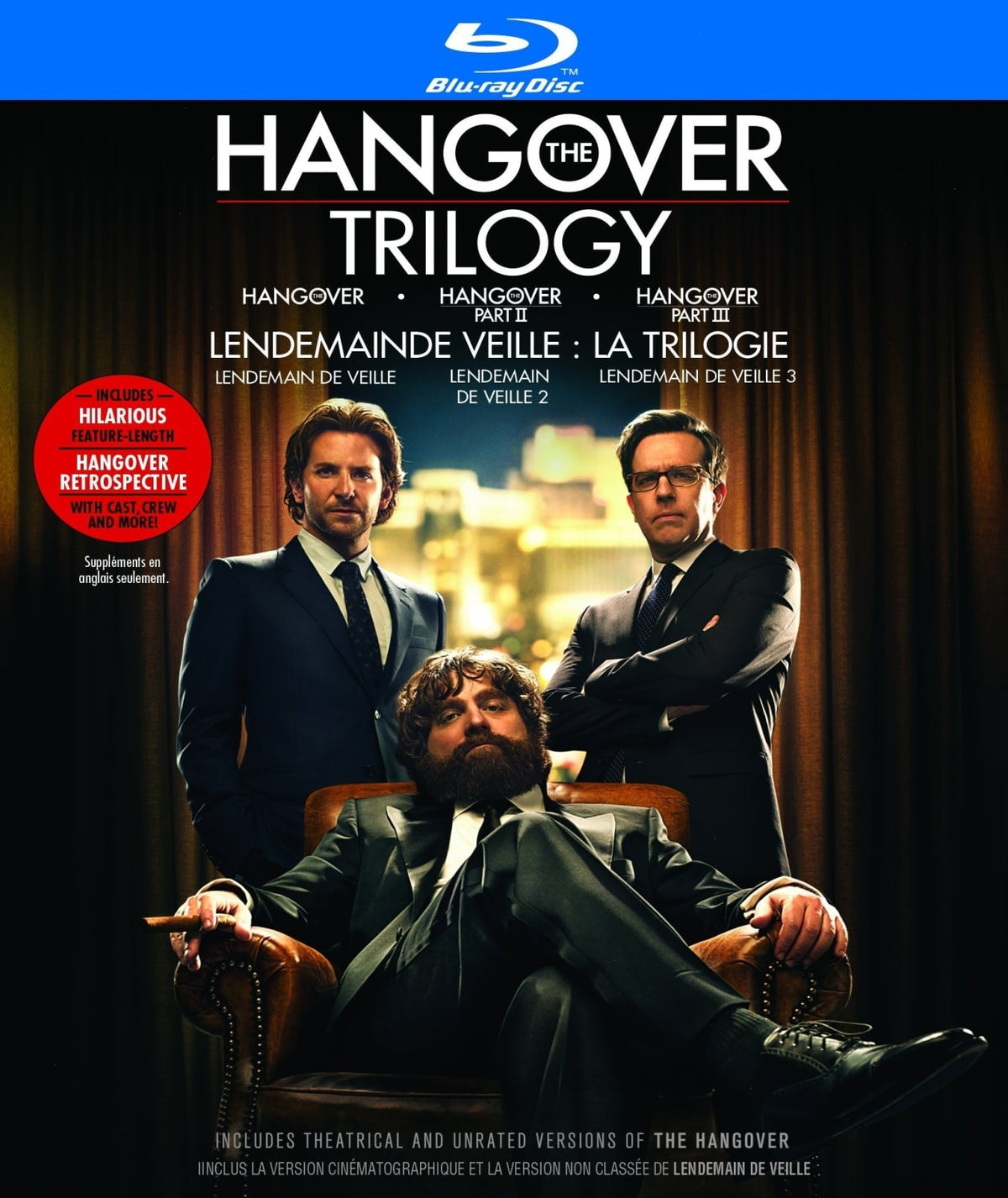 HANGOVER TRILOGY THE - [Blu-ray]
