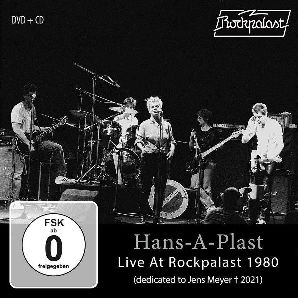 Hans-a-Plast - Live At Rockpalast 1980 - (With DVD) - [CD]