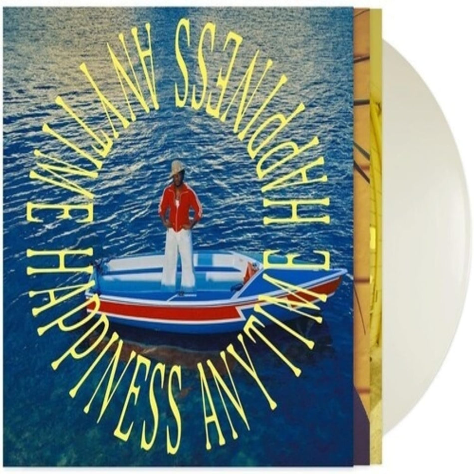 Leon Bridges - Happiness Anytime - (Colored Vinyl, White, Gatefold LP Jacket, Sand) - [Vinyl]