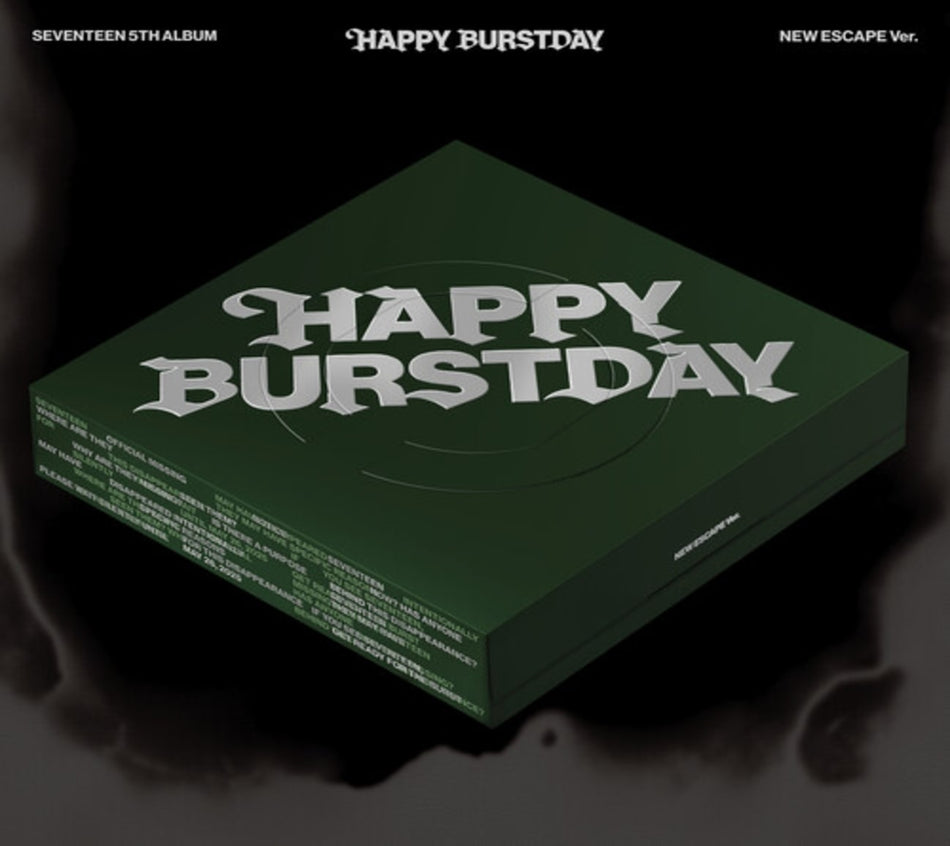 Seventeen - SEVENTEEN 5th Album 'HAPPY BURSTDAY' [NEW ESCAPE Ver.] - [CD]