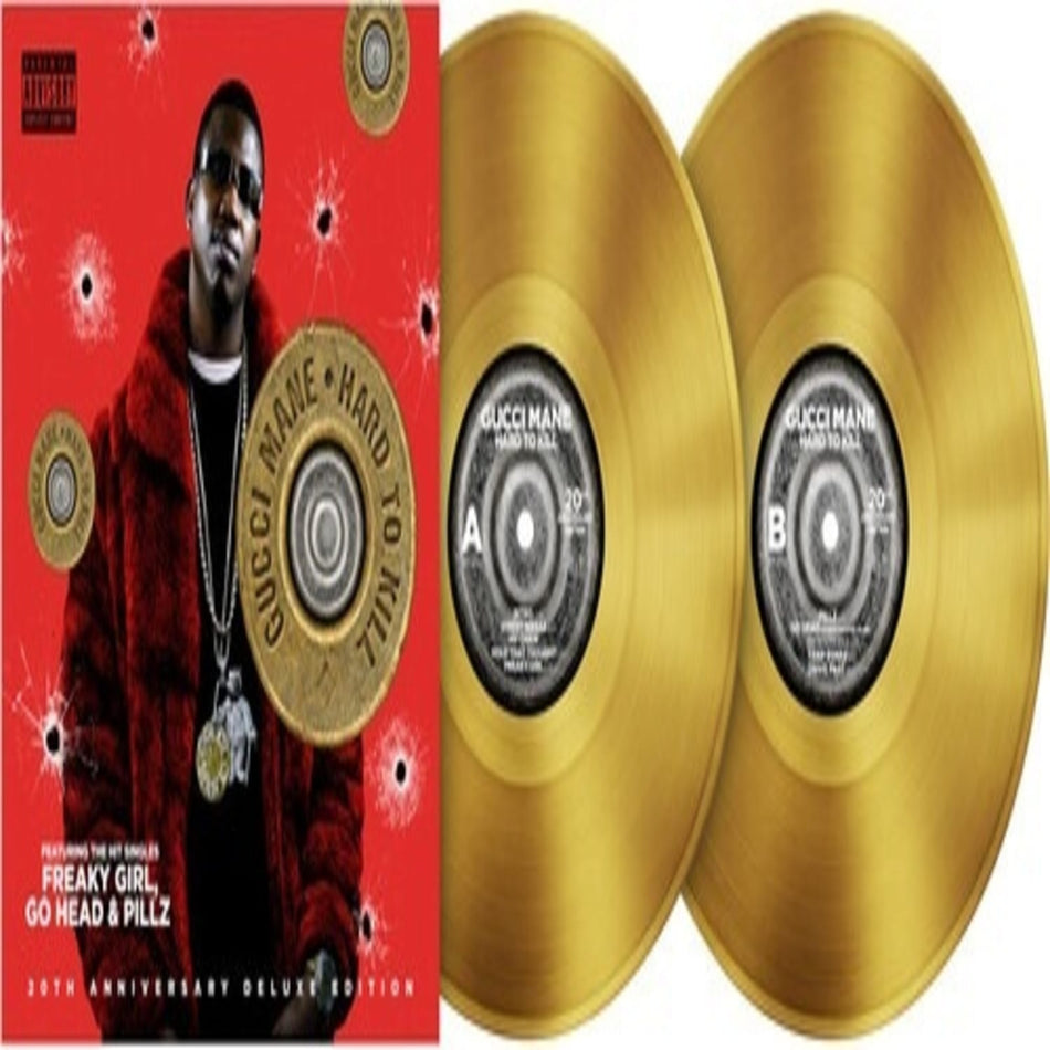 Gucci Mane - Hard to Kill (20th Anniversary Deluxe Edition) [Explicit Content] - (Parental Advisory Explicit Lyrics, Colored , Gold, Anniversary Edition, Reissue) - [Vinyl]
