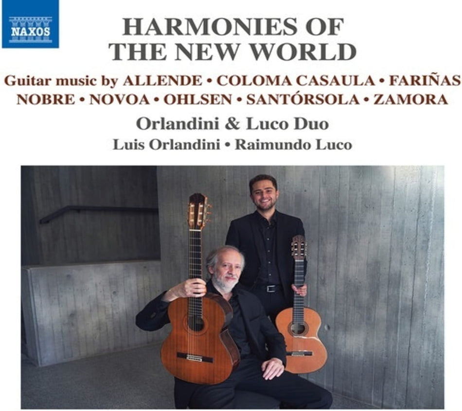 Orlandini & Luco Duo - Harmonies of the New World - (Orlandini & Luco Duo) - [CD]
