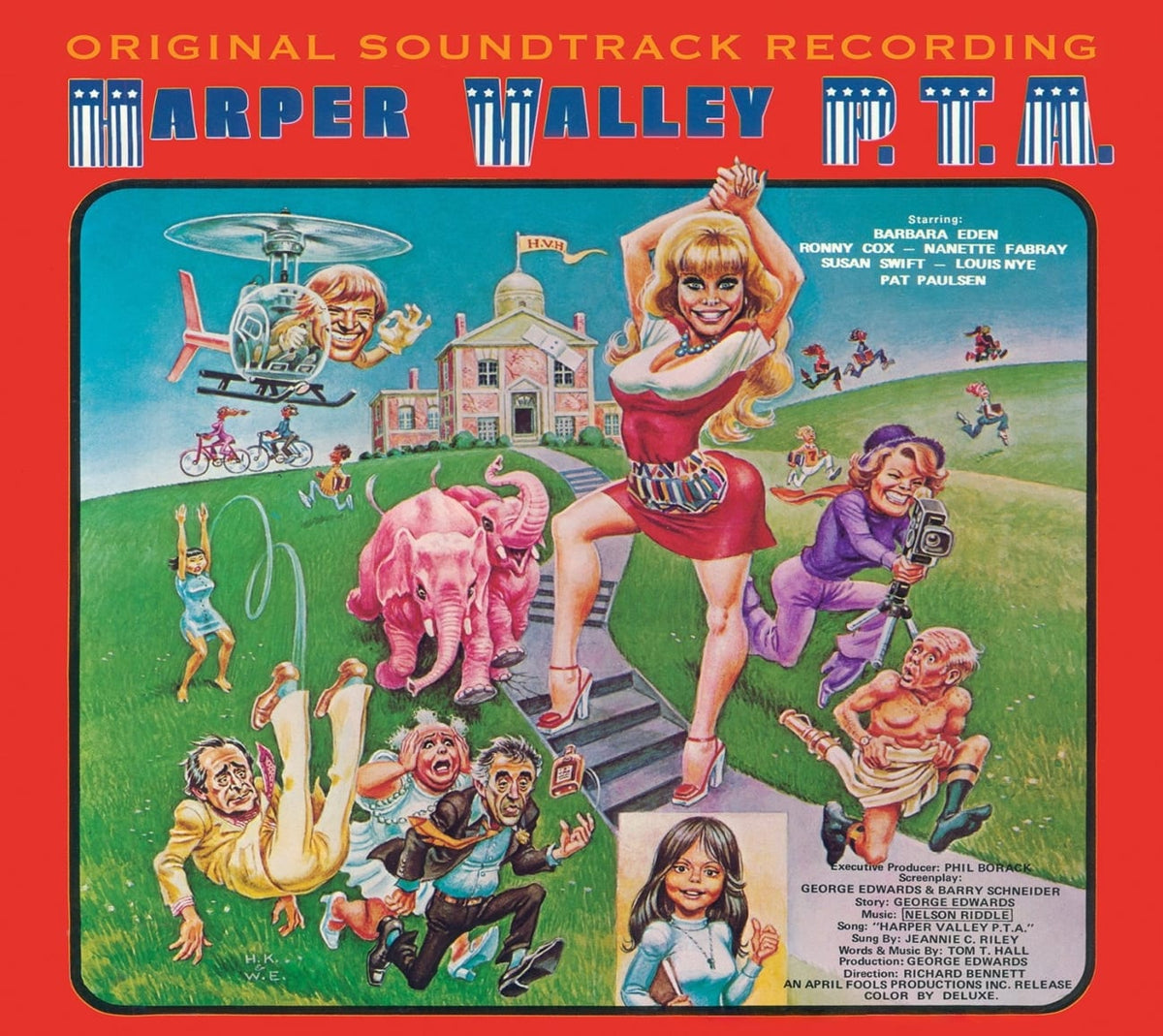 Various - Harper Valley P.T.A. (Original Soundtrack) - [CD]