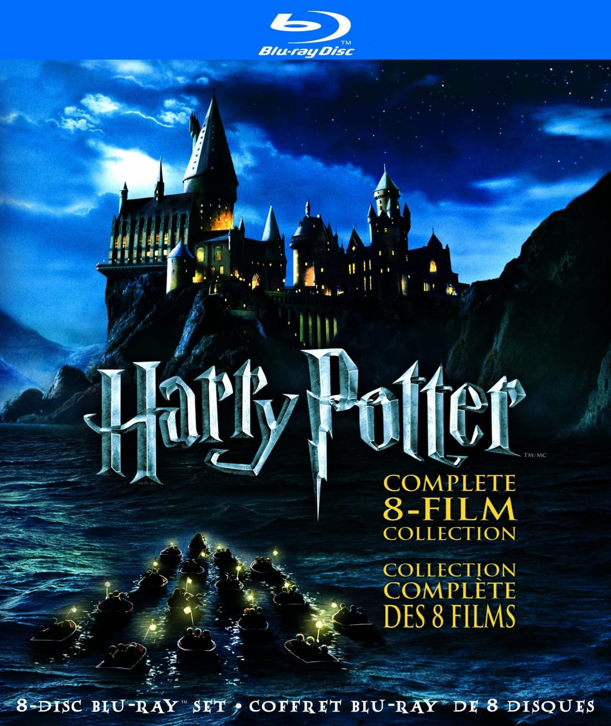 HARRY POTTER: THE COMPLETE 8 - FILM COLLECTION - [Blu-ray]