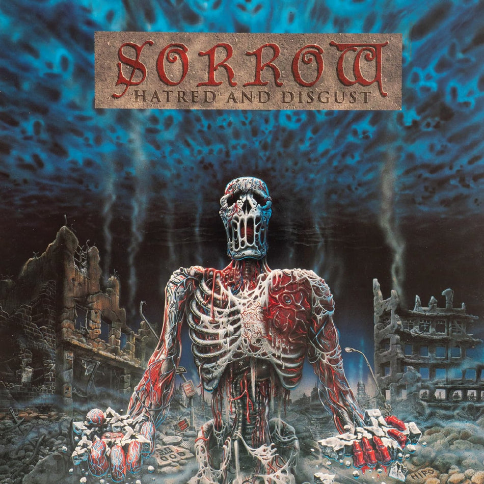 The Sorrow - Hatred And Disgust - (Colored Vinyl, Blue, Smoke, Remastered) - [Vinyl]