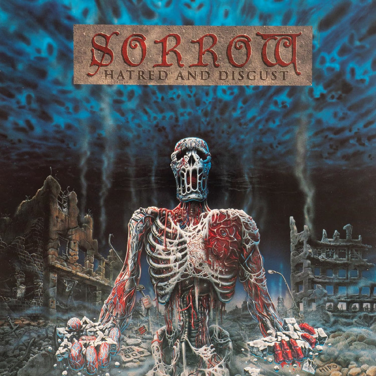 The Sorrow - Hatred And Disgust - (Colored Vinyl, Blue, Smoke, Remastered) - [Vinyl]