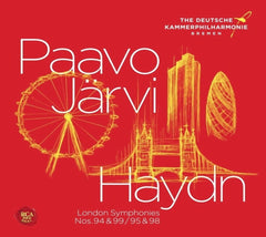 HAYDN / PAAVO JARVI / DEUTSCHE KAMMERPHILHARMON - Haydn: London Symphonies 2 - Symphonies 94 & 99 / 95 & 98 - [CD]