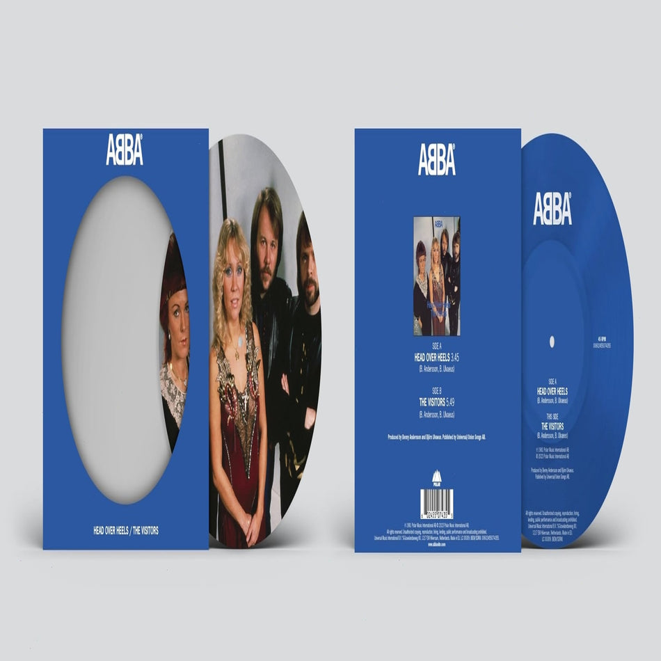 Abba - HEAD OVER HEELS [7" PICTURE DISC] - [Vinyl]